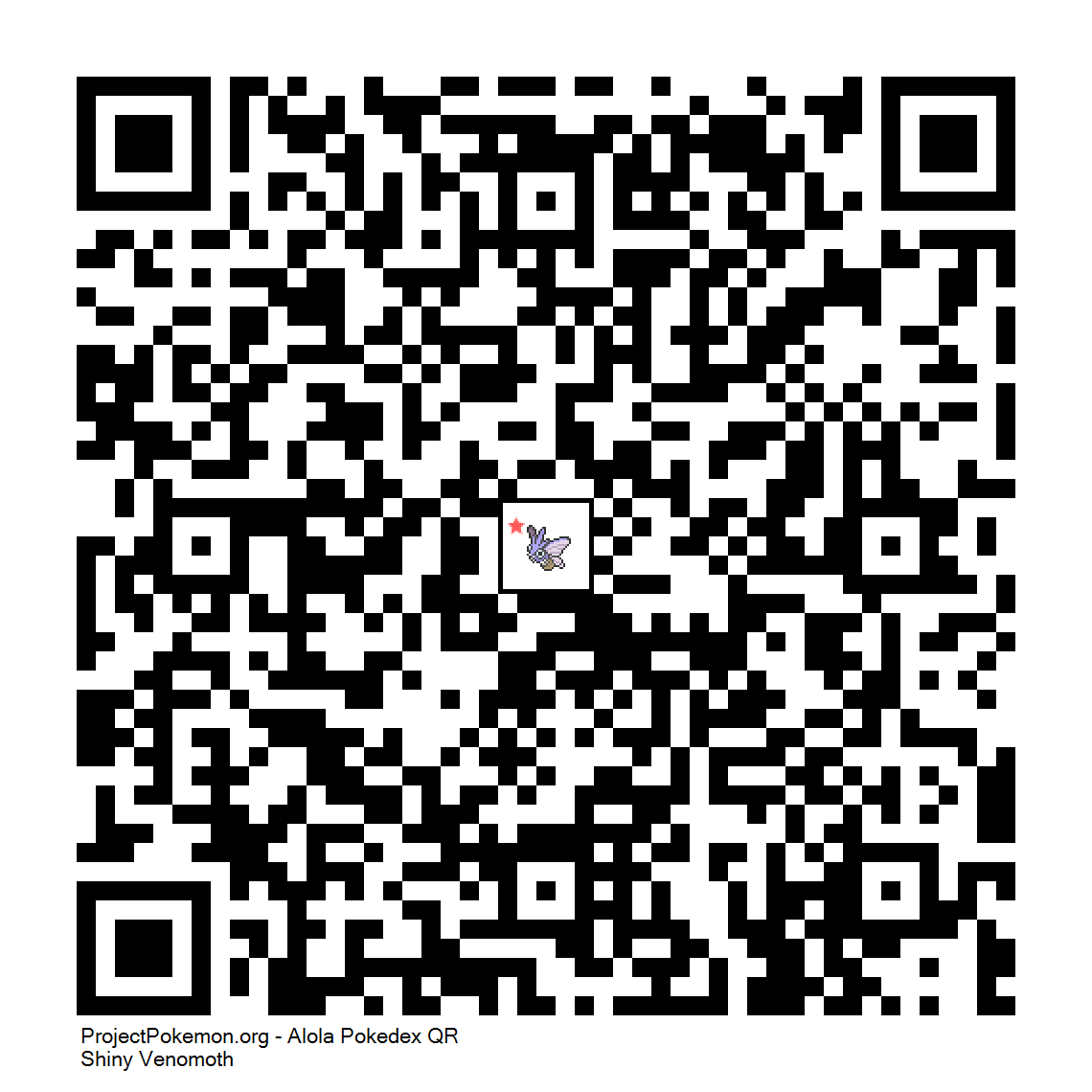 Cdigo QR de Venomoth variocolor